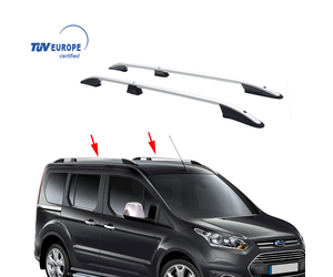 ΜΠΑΡΕΣ ΟΡΟΦΗΣ ΓΙΑ FORD CONNECT / TOURNEO CONNECT 2014-2021 ΠΑΡΑΛΛΗΛΕΣ ΑΛΟΥΜΙΝΙΟΥ L1 ΑΣΗΜΙ