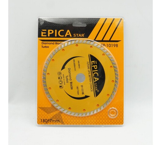 ΔΙΣΚΟΣ ΚΟΠΗΣ TURBO 180*7mm EPICA STAR TO-EP-10198