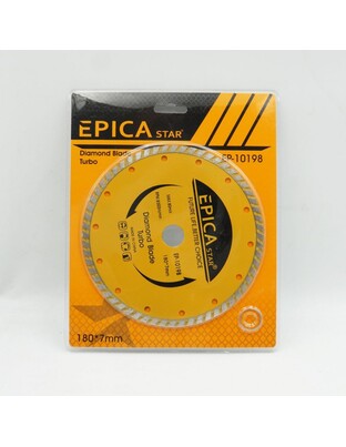 ΔΙΣΚΟΣ ΚΟΠΗΣ TURBO 180*7mm EPICA STAR TO-EP-10198