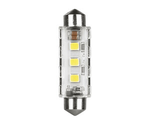ΛΑΜΠΑΚΙΑ ΠΛΑΦΟΝΙΕΡΑΣ 12/24V 12x41mm 260/220lm 6.500K ΔΙΠΛΗΣ ΠΟΛ/ΤΑΣ LED CAN-BUS PRO-USER SERIES 1ΤΕΜ