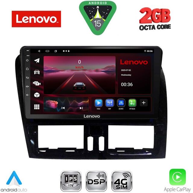 LENOVO LVF 5787_CPA (9inc) MULTIMEDIA TABLET for VOLVO XC60 mod. 2009-2017