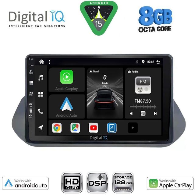 DIGITAL IQ BXF 18469_CPAA (10inc) MULTIMEDIA TABLET for NISSAN QASHQAI mod. 2021-2024