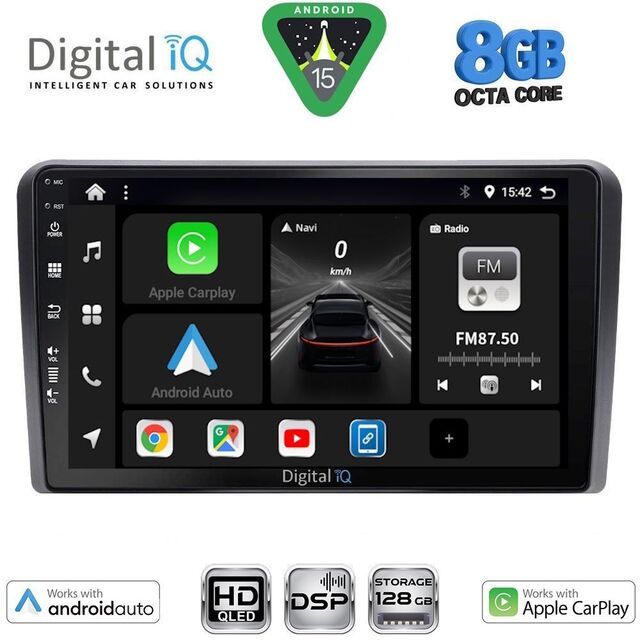 DIGITAL IQ BXF 18139A_CPAA (9inc) MULTIMEDIA TABLET for FIAT PANDA mod. 2003-2012
