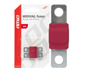 Amio - ΑΣΦΑΛΕΙΕΣ MIDIVAL 50A - 2 Τεμ. (03475/AM)