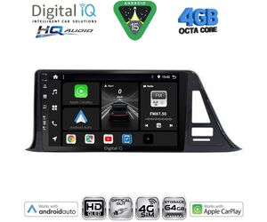 DIGITAL IQ BXK 19709_CPAA (9inc) MULTIMEDIA TABLET for TOYOTA CH-R mod. 2017-2023