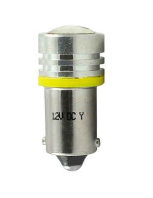 T4W 12V 1W BA9s (ΜΙΝΙΟΝ) LED 1xHP ΚΙΤΡΙΝΟ 1ΤΕΜ.