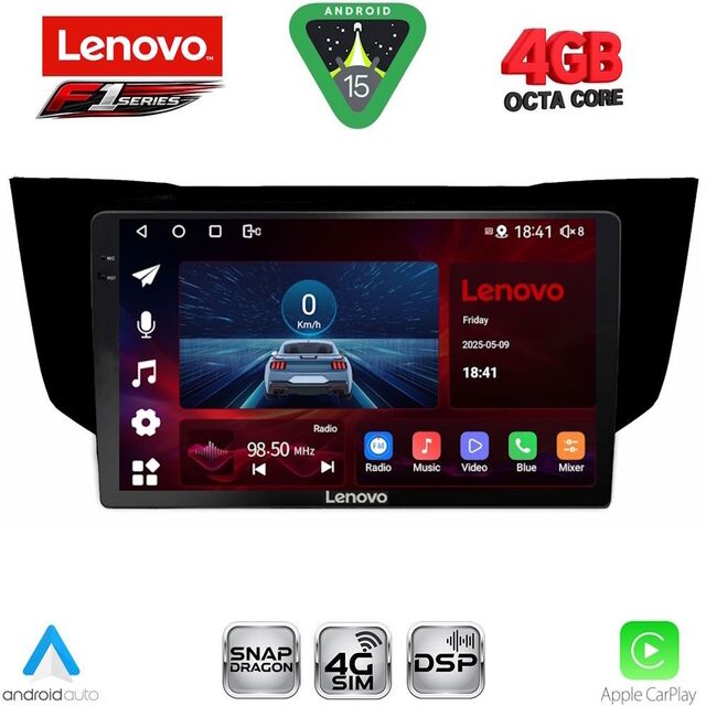 LENOVO SSQ 9345BL_CPA (9inc) MULTIMEDIA TABLET for LEXUS RX 300 – 400 mod. 2003-2008