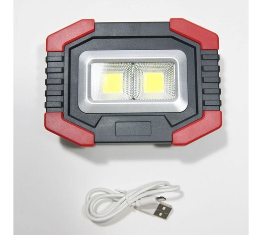 ΕΠΑΝΑΦΟΡΤΙΖΟΜΕΝΟΣ ΠΡΟΒΟΛΕΑΣ LED 6W 2xCOB ΜΕ micro-USB W918