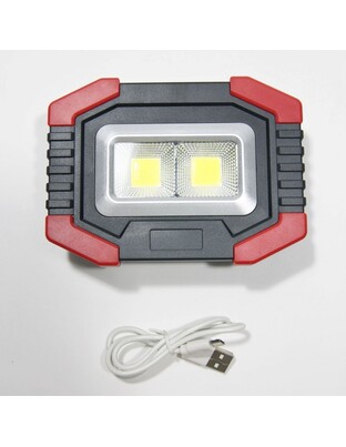ΕΠΑΝΑΦΟΡΤΙΖΟΜΕΝΟΣ ΠΡΟΒΟΛΕΑΣ LED 6W 2xCOB ΜΕ micro-USB W918