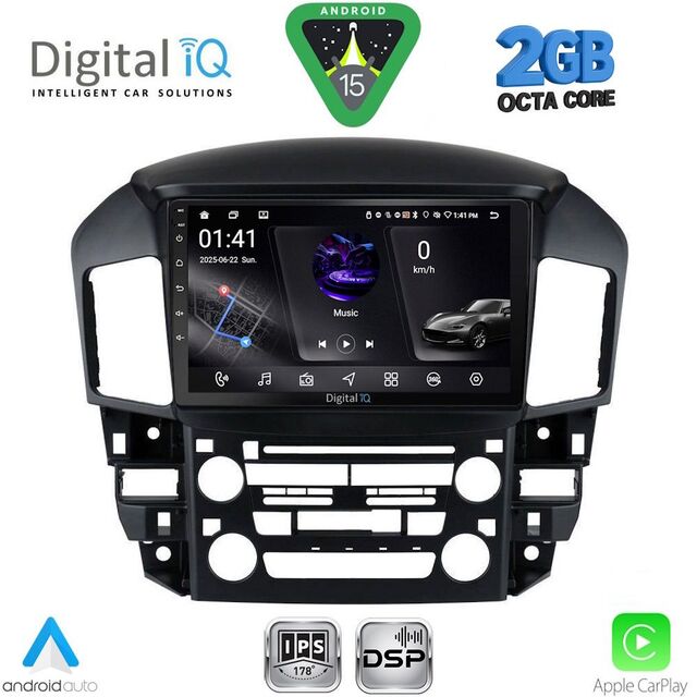 DIGITAL IQ RSF 4344_CPA (9inc) MULTIMEDIA TABLET for LEXUS RX 300 mod. 1998-2003