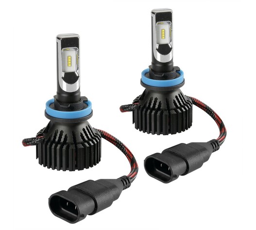 H8/H9/H11/H16 9-32V 6.500K 8.000lm 60W PGJ19-X HALO LED SERIE 6 STANDARD 8LED ZES 2ΤΕΜ. LED KIT