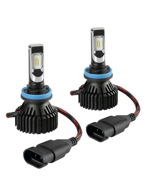 H8/H9/H11/H16 9-32V 6.500K 8.000lm 60W PGJ19-X HALO LED SERIE 6 STANDARD 8LED ZES 2ΤΕΜ. LED KIT