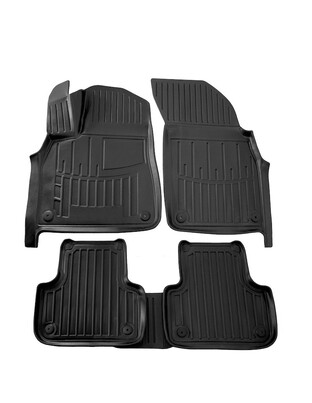 Race Axion - Πατάκια Για Audi Q7 (4M) 2015> 5πορτο Λάστιχο Σκαφάκια Προστατευτικά Με Κουμπώματα για Επιβατικά Αυτοκίνητα - 5 τεμ. (5030115/ST)