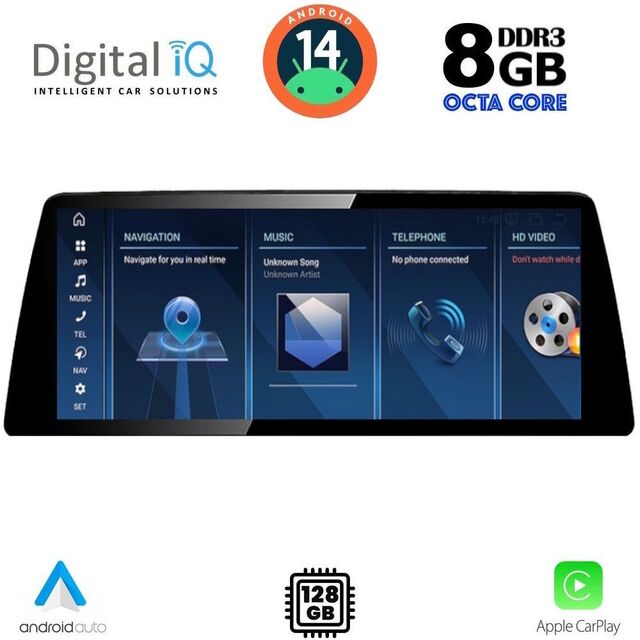 DIGITAL IQ TPK 17975_CPA (12.3'') (EVO) MULTIMEDIA SYSTEM for BMW X3 (G01) mod. 2018-2024