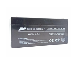 ΜΠΑΤΑΡΙΑ ΒΑΘΕΙΑΣ ΕΚΦΟΡΤΙΣΗΣ MEET-ENERGY 6V-3.4AH