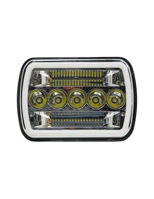 LED ΠΡΟΒΟΛΕΑΣ 7'' ΜΕ ΒΥΣΜΑ Η4 W11586-16