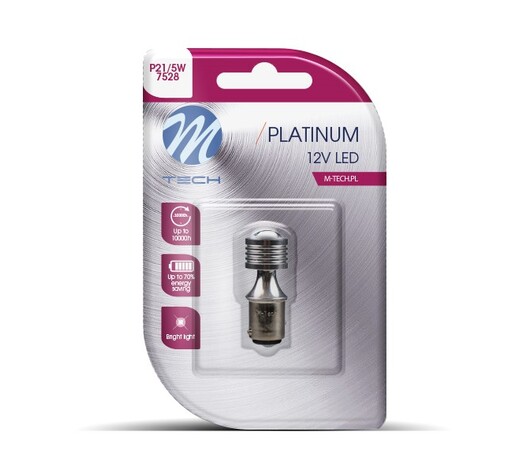 P21/5W 12V BAY15s 2,2W 4xHP LED OSRAM ΛΕΥΚΟ BLISTER 1ΤΕΜ. M-TECH