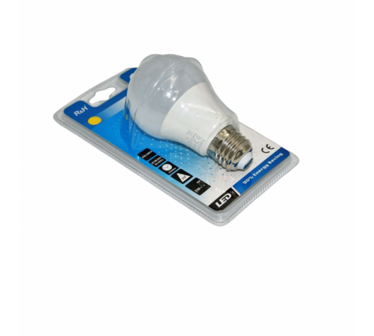 LED ΛΑΜΠΑ E27/5W/450Lm/3000K A60-5W-Y