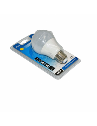 LED ΛΑΜΠΑ E27/5W/450Lm/3000K A60-5W-Y
