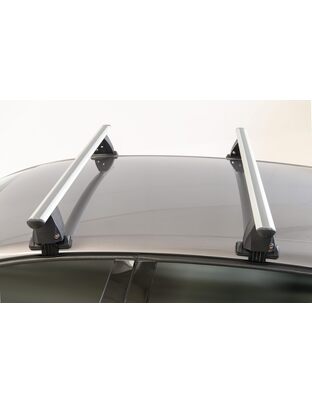 ΜΠΑΡΕΣ ΟΡΟΦΗΣ ΑΛΟΥΜΙΝΙΟΥ DELTA XL SILVER 161 cm ROOF RACK ΣΕΤ ΣΕ ΑΣΗΜΙ ΧΡΩΜΑ ΜΕ ΠΡΟΣΤΑΤΕΥΤΙΚΑ ΚΑΠΑΚΙΑ ΑΚΡΩΝ ΓΙΑ ΑΠΛΗ ΟΡΟΦΗ MENABO - 2 ΤΕΜ.