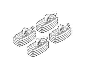 ΑΚΡΑ ΓΙΑ ΜΠΑΡΕΣ NORDRIVE ΓΙΑ FIAT CROMA 05/05-04/11 KIT