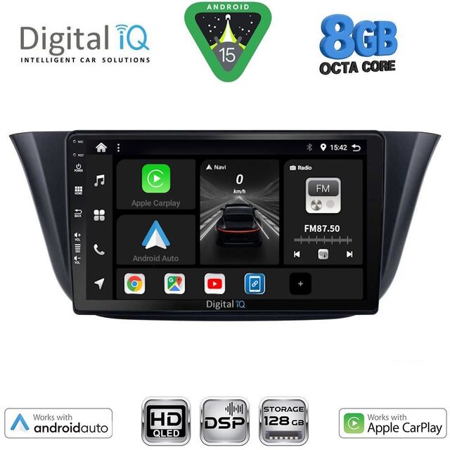 DIGITAL IQ BXF 18265_CPAA (9inc) MULTIMEDIA TABLET for IVECO DAILY mod. 2014-2023