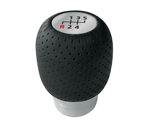 ΠΟΜΟΛΟ ΤΑΧΥΤΗΤΩΝ FORMULA GEAR 3 ΔΕΡΜΑΤΙΝΟ ΜΑΥΡΟ ΜΕ 2 ΑΥΤΟΚΟΛΛΗΤΑ ΕΝΔΕΙΞΗΣ ΤΑΧΥΤΗΤΩΝ 32mm (FIAT+OPEL)