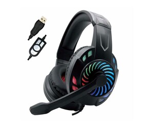 KOMC OVER EAR GAMING HEADSET ΜΕ ΣΥΝΔΕΣΗ USB KM666
