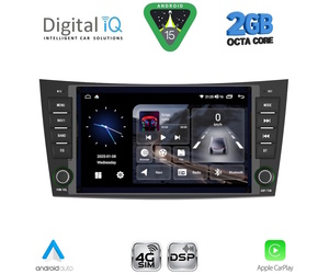 DIGITAL IQ BLF 390_CPA (8" DECK) MULTIMEDIA SYSTEM for MERCEDES E (W211) – CLS (W219) mod. 2003-2009