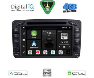 DIGITAL IQ BXF 671_CPAA (7'' DVD) MULTIMEDIA SYSTEM for MERCEDES C (W203) mod. 1999-2004
