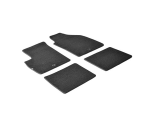 ΠΑΤΑΚΙΑ EXECUTIVE ΜΟΚΕΤΑ ΓΙΑ FIAT PANDA 09/2003-01/2012 / FIAT PANDA CLASSIC 02/2012-12/2012 ΣΕ ΜΑΥΡΟ ΧΡΩΜΑ ΜΕ ΚΟΥΜΠΩΜΑΤΑ LAMPA - 4 ΤΕΜ.