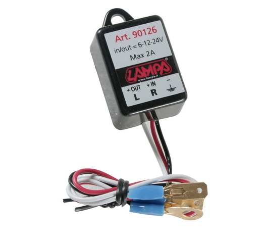 ΗΛΕΚΤΡΟΝΙΚΟ ΦΛΑΣΕΡ (FLASHER)  ΓΙΑ LED 6-12-24 V max 2A