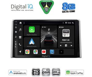 DIGITAL IQ BXF 7734_CPAA (10inc) MULTIMEDIA TABLET for TOYOTA RAV 4 mod. 2019-2025