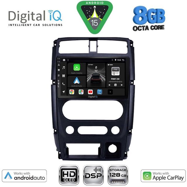 DIGITAL IQ BXF 7678_CPAA (9inc) MULTIMEDIA TABLET for SUZUKI JIMNY mod. 2007-2017