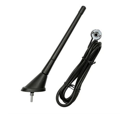 Κεραία Αυτοκινήτου UNIVERSAL 18cm με καλώδιο
