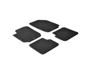 ΠΑΤΑΚΙΑ EXECUTIVE ΜΟΚΕΤΑ ΓΙΑ FIAT STILO 3D / 5D 01/2002-12/2007 / FIAT STILO MULTIWAGON 01/2002-05/2008 ΣΕ ΜΑΥΡΟ ΧΡΩΜΑ ΜΕ ΚΟΥΜΠΩΜΑΤΑ LAMPA - 4 ΤΕΜ.