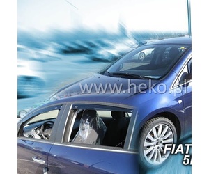 ΑΝΕΜΟΘΡΑΥΣΤΕΣ ΓΙΑ FIAT BRAVO 5D 2009-2014 ΖΕΥΓΑΡΙ ΑΠΟ ΕΥΚΑΜΠΤΟ ΦΙΜΕ ΠΛΑΣΤΙΚΟ HEKO - 2 ΤΕΜ.