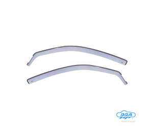 ΖΕΥΓΑΡΙ ΜΠΡΟΣΤΙΝΟΙ ΑΝΕΜΟΘΡΑΥΣΤΕΣ ΓΙΑ NISSAN MICRA  3D 2003-2012 ΑΠΟ ΕΥΚΑΜΠΤΟ ΧΥΤΟ ΑΚΡΥΛΙΚΟ ΓΥΑΛΙ  (CAST ACRYLIC GLASS) DGA - 2 ΤΕΜ.