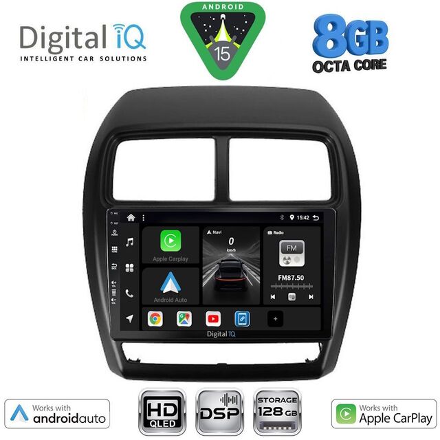 DIGITAL IQ BXF 7431_CPAA (9inc) MULTIMEDIA TABLET for MITSUBISHI ASX mod. 2020-2023