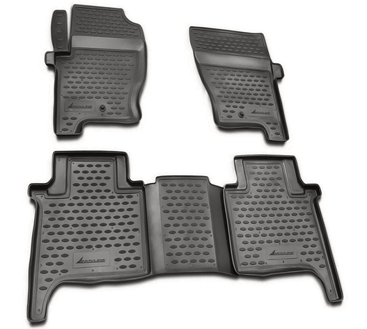 ΠΑΤΑΚΙΑ ΣΕ ΣΚΑΦΗ TPE ΛΑΣΤΙΧΟ ΓΙΑ LANDROVER RANGE ROVER SPORT 05/2005-2012  ΣΕ ΑΝΘΡΑΚΙ ΣΚΟΥΡΟ ΓΚΡΙ ΧΡΩΜΑ NOVLINE - 4 ΤΕΜ.