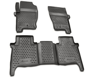ΠΑΤΑΚΙΑ ΣΕ ΣΚΑΦΗ TPE ΛΑΣΤΙΧΟ ΓΙΑ LANDROVER RANGE ROVER SPORT 05/2005-2012  ΣΕ ΑΝΘΡΑΚΙ ΣΚΟΥΡΟ ΓΚΡΙ ΧΡΩΜΑ NOVLINE - 4 ΤΕΜ.