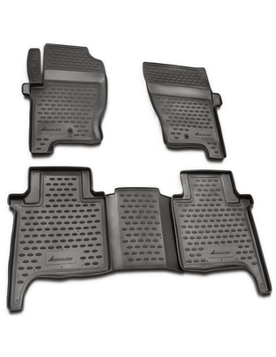 ΠΑΤΑΚΙΑ ΣΕ ΣΚΑΦΗ TPE ΛΑΣΤΙΧΟ ΓΙΑ LANDROVER RANGE ROVER SPORT 05/2005-2012  ΣΕ ΑΝΘΡΑΚΙ ΣΚΟΥΡΟ ΓΚΡΙ ΧΡΩΜΑ NOVLINE - 4 ΤΕΜ.