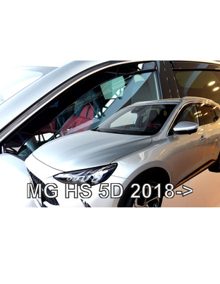 ΑΝΕΜΟΘΡΑΥΣΤΕΣ ΓΙΑ MG HS 5D 2018+ ΣΕΤ ΑΥΤΟΚΙΝΗΤΟΥ ΑΠΟ ΕΥΚΑΜΠΤΟ ΦΙΜΕ ΠΛΑΣΤΙΚΟ HEKO - 4 ΤΕΜ