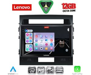 LENOVO SSZ 12724_CPA (10inc) MULTIMEDIA TABLET for TOYOTA LAND CRUISER mod. 2008-2015