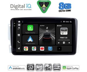 DIGITAL IQ BXK 20401_CPAA (9inc) MULTIMEDIA TABLET for MERCEDES CLK (W209) mod. 2000-2004