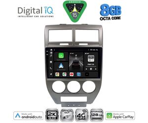 DIGITAL IQ BXK 20276_CPAA (10inc) MULTIMEDIA TABLET for JEEP COMPASS - PATRIOT mod. 2007-2016