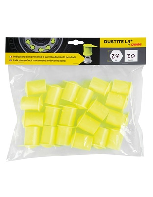 ΚΑΠΑΚΙΑ ΔΕΙΚΤΕΣ ΠΑΞΙΜΑΔΙΩΝ 24mm DUSTITE LR ΓΙΑ ΟΠΤΙΚΟ ΕΛΕΓΧΟ ΧΑΛΑΡΩΣΗΣ ΚΑΙ ΞΕΒΙΔΩΜΑΤΟΣ - 20 ΤΕΜ.