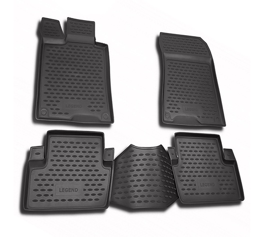 ΠΑΤΑΚΙΑ ΣΕ ΣΚΑΦΗ TPE ΛΑΣΤΙΧΟ ΓΙΑ ALFA ROMEO 147 12/2000-2008  ΣΕ ΑΝΘΡΑΚΙ ΣΚΟΥΡΟ ΓΚΡΙ ΧΡΩΜΑ NOVLINE - 4 ΤΕΜ.