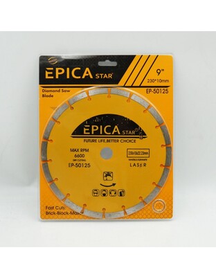 ΔΙΑΜΑΝΤΟΔΙΣΚΟΣ 230*10mm EPICA STAR TO-EP-50125