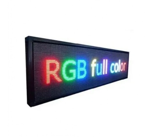 ΚΥΛΙΟΜΕΝΗ ΠΙΝΑΚΙΔΑ LED RGB ΜΕ WI-FI 100*40cm GGP3617